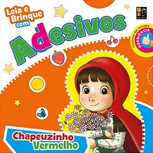 Livro Leia E Brinque Com Adesivos  Chapeuzinho Vermelho