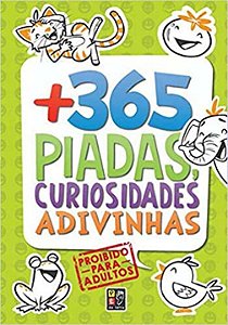 Livro 365 Piadas, Curiosidades E Adivinhas - Vol. 02
