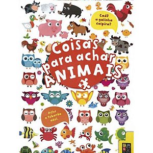 Livro Coisas Para Achar - Animais