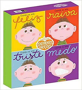 Livro Coleção Sentimentos E Emoções - Com Boneco