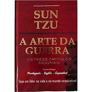 Livro A Arte Da Guerra - Português - Inglês - Espanhol