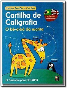 Livro Cartilha De Caligrafia - Edicao Bilíngue
