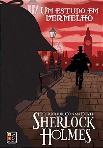 Livro Sherlock Holmes - Um Estudo Em Vermelho Capa Dura
