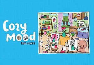 Livro Cozy Mood - Azul