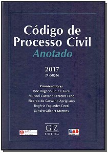 Livro Código De Processo Civil - Anotado - 02Ed/17