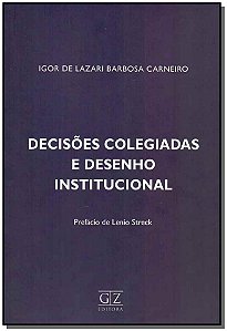 Livro Decisões Colegiadas E Des. Institucional - 01Ed/18