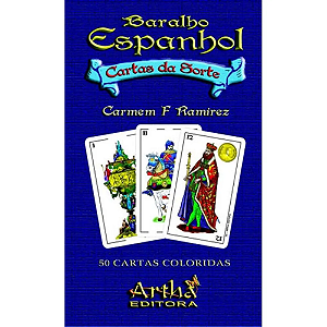 Livro Baralho Espanhol - Cartas Da Sorte