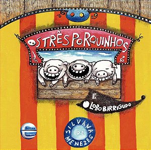 Livro Os três porquinhos e o lobo barrigudo