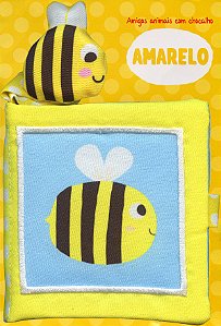 Livro Amarelo: amigos animais com chocalho
