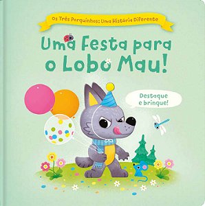 Livro Os três porquinhos: Uma história diferente - Uma fe...