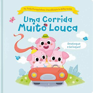 Livro Os Três Porquinhos: Uma História Diferente - Uma Co...