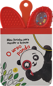 Livro Meu livrinho para morder e brincar - O urso panda