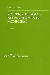 Livro Politicas De Solos No Planeamento Municipal