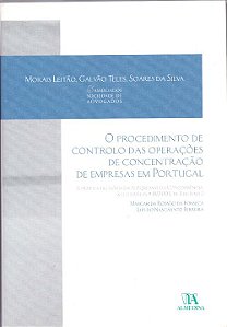 Livro O procedimento de controlo das operações de concent...