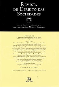 Livro Revista de direito das sociedades: ano II - Nºs 3-4