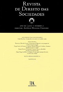 Livro Revista de direito das sociedades: ano III - Nº 2