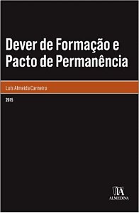 Livro Dever de formação e pacto de permanência