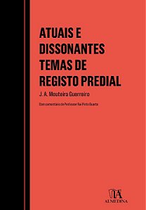 Livro Atuais e dissonantes temas de registo predial
