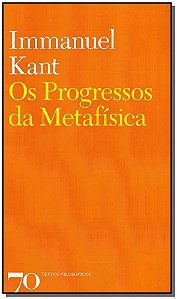 Livro Os progressos da metafísica