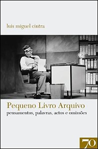 Livro Pequeno livro arquivo: pensamentos, palavras, actos...