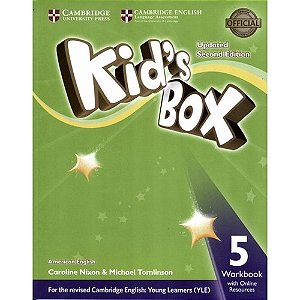 Kids Box American English 5 Wb With Online Resources - Updated 2Nd Ed
