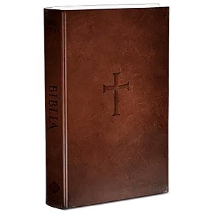 Biblia Flexivel - Marron Cruz