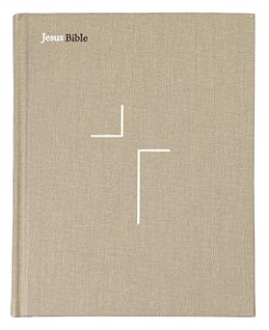 Jesus Bible Nvi Com Espaço Para Anotações, Tecido Sobre Capa Dura, Cinza, Leitura Perfeita