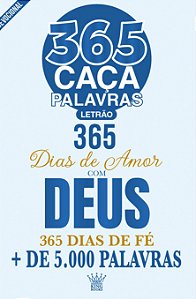 Almanaque Passatempos Sabe-Tudo 365 Caça-Palavras - 365 Dias De Amor Com Deus