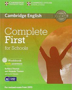 Complete First For Schools Wb With Answers With Audio Cd