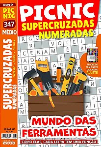 Picnic Supercruzadas Numeradas - Médio: 347 - mundo das ferramentas