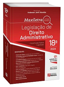 Legislação De Direito Administrativo -  Coleção Maxiletra - 18Ed/25