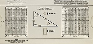 Tabela De Formulas De Triangulos E Tabelas Trigonometricas