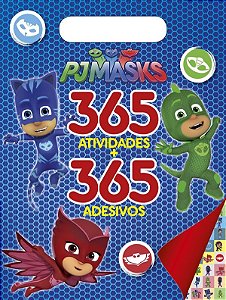 Pj Masks: 365 atividades + 365 adesivos