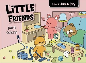 Coleção Cute & Cozy - Little Friends - Rosa