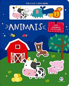 Animais - Com adesivos em feltro
