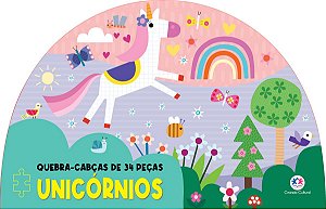 Unicórnios - Livro com quebra-cabeça