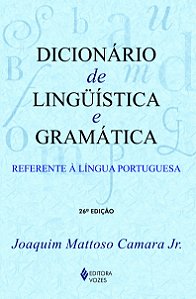 Dicionário de linguística e gramática - Referente à língua portuguesa