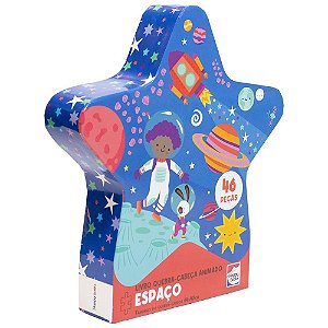 Livro Quebra-Cabeça Animado - Espaço