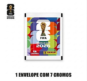 Copa Do Mundo 2026 - Envelopes Com 7 Figurinhas