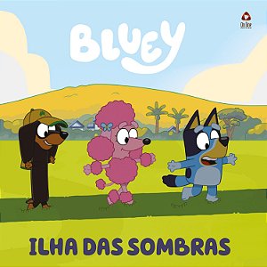 Bluey livro de história - ilha das sombras