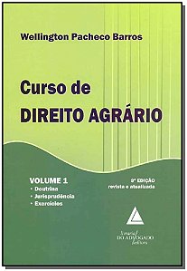 Curso De Direito Agrário - Vol.01 - 09Ed/15