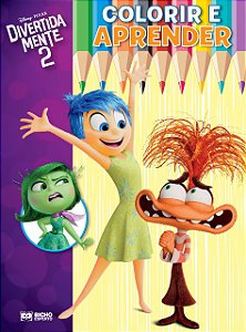 Colorir E Aprender Disney - Divertidamente 2