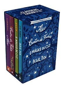 Box Clássicos que Brilham no Escuro: Alice, Contos de fadas, O Mágico de Oz e Peter Pan