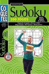Livro Coquetel Sudoku 237 S/P
