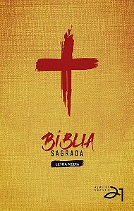 Bíblia Almeida Século 21 - Capa dura - Cruz de Cristo c/ referências cruzadas