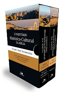 Box comentário histórico-cultural da bíblia (at e nt)