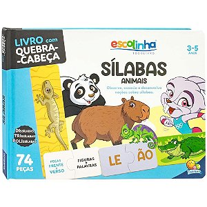 Escolinha quebra-cabeça: sílabas