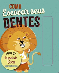 Como Escovar Os Dentes - Azul - Contém Uma Escova De Dente