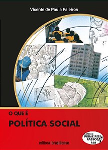 O Que E Politica Social - Primeiros Passos - 5