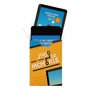 Jogo Bíblico De Cartas - Ache Os Pares Da Bíblia